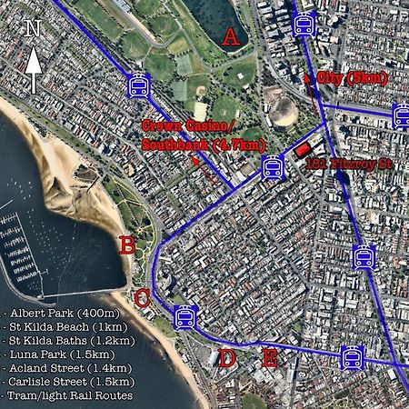 ☆ Heart Of St Kilda ☆ Infinity Pool+Parking+Wifi Apartment Melbourne Ngoại thất bức ảnh