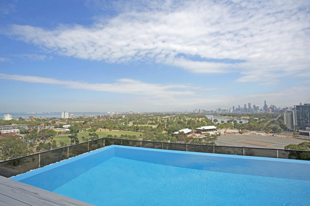 ☆ Heart Of St Kilda ☆ Infinity Pool+Parking+Wifi Apartment Melbourne Ngoại thất bức ảnh